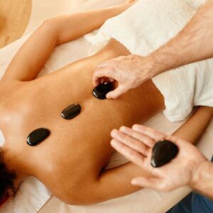 Hot Stone Massage in SPA