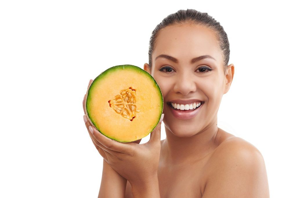 Healthy food, healthy skin