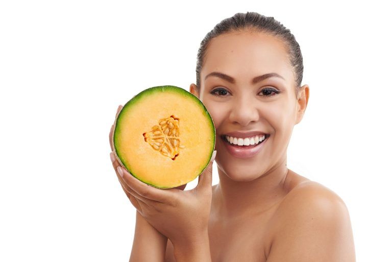 Healthy food, healthy skin